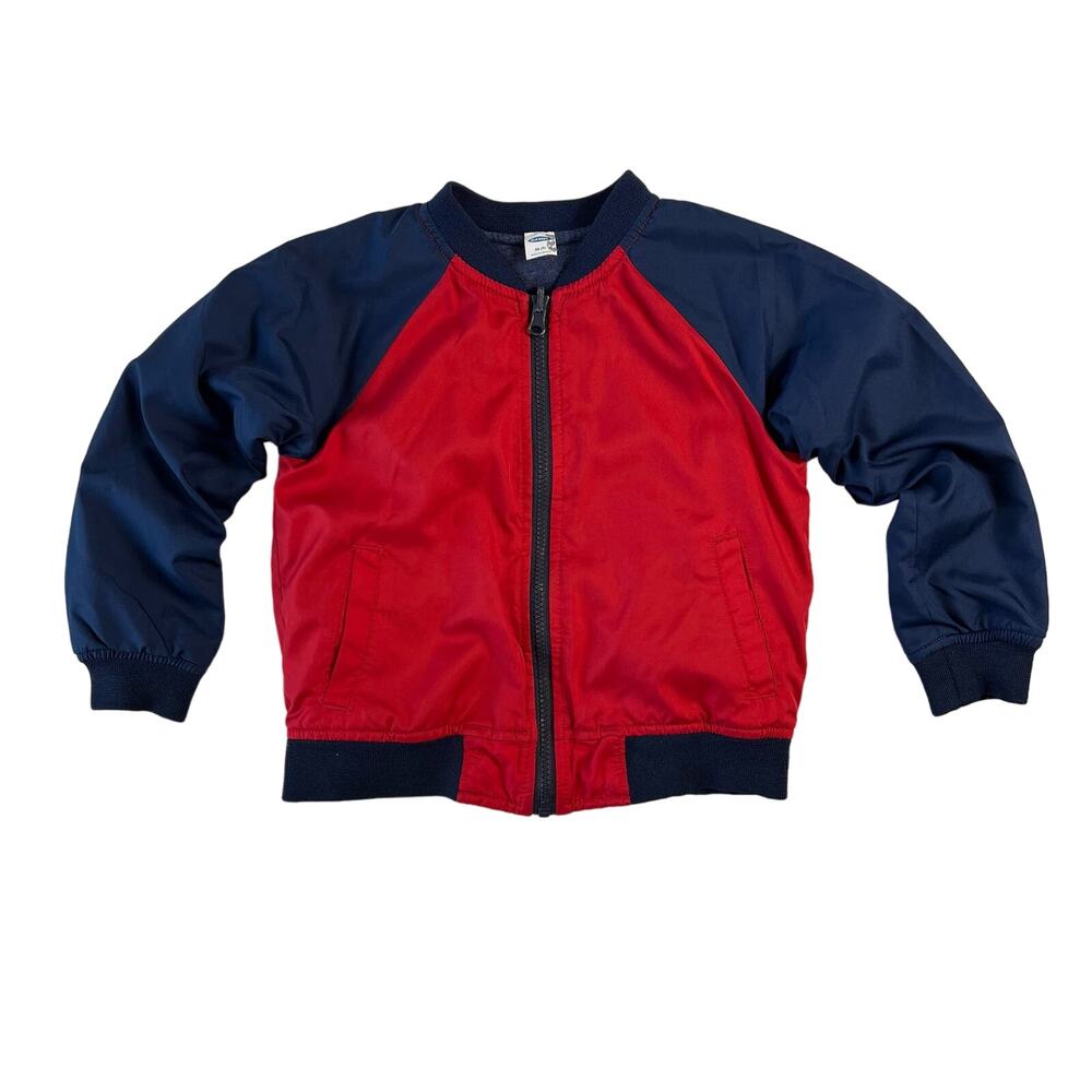ON Reversible Bomber Jacket XS 5 Red and Blue Back To The Future Cosplay